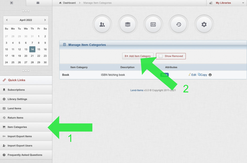 Lend Items can be a lab inventory management software